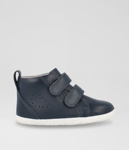 SU GRASS COURT HIGH BQ NAVY LEATHER