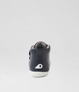 SU GRASS COURT HIGH BQ NAVY LEATHER