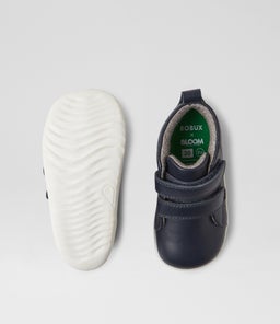 SU GRASS COURT HIGH BQ NAVY LEATHER