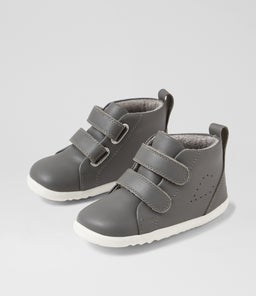 SU GRASS COURT HIGH BQ SMOKE LEATHER