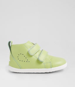 SU GRASS COURT HIGH BQ SHADOW LIME LEATHER