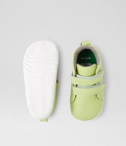 SU GRASS COURT HIGH BQ SHADOW LIME LEATHER
