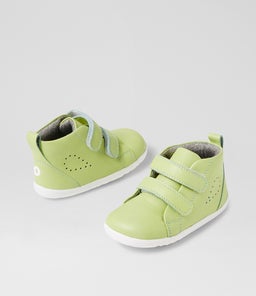 SU GRASS COURT HIGH BQ SHADOW LIME LEATHER