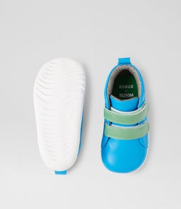 SU GRASS COURT HIGH BQ BRILLIANT BLUE LEATHER