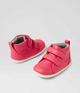 SU GRASS COURT HIGH BQ RADIANT RASPBERRY LEATHER