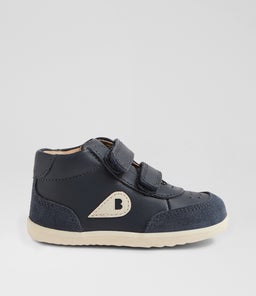 SU CHAMP HIGH BQ NAVY LEATHER