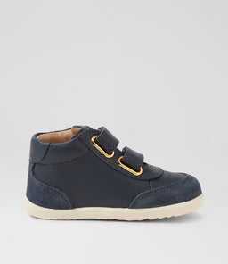 SU CHAMP HIGH BQ NAVY LEATHER