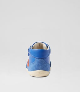 SU CHAMP HIGH BQ OLYMPIAN BLUE LEATHER
