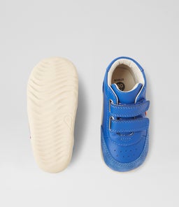 SU CHAMP HIGH BQ OLYMPIAN BLUE LEATHER