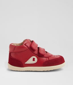 SU CHAMP HIGH BQ POMPEIAN RED LEATHER