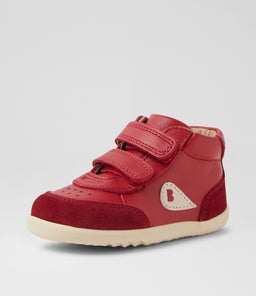 SU CHAMP HIGH BQ POMPEIAN RED LEATHER