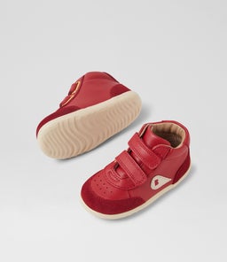 SU CHAMP HIGH BQ POMPEIAN RED LEATHER