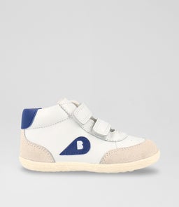 SU CHAMP HIGH BQ CHALK GENTIAN BLUE LEATHER