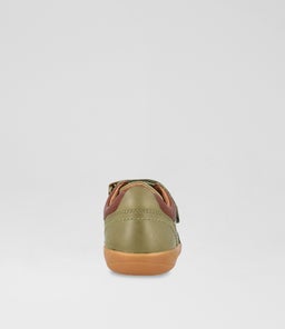 KP TIMBER LOW BQ SEA KELP LEATHER