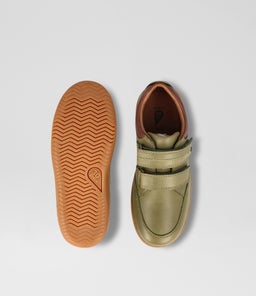 KP TIMBER LOW BQ SEA KELP LEATHER