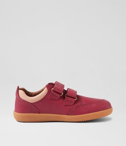 KP TIMBER LOW BQ CRANBERRY LEATHER