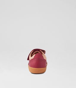 KP TIMBER LOW BQ CRANBERRY LEATHER