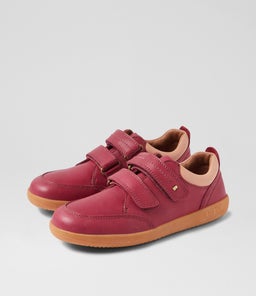 KP TIMBER LOW BQ CRANBERRY LEATHER
