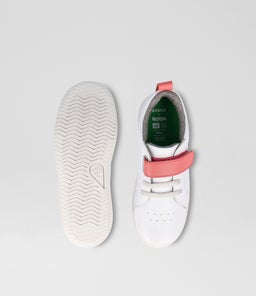 KP PACE BQ OPTICAL WHITE OCEAN CORAL LEATHER