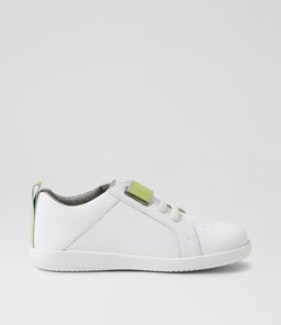 KP PACE BQ OPTICAL WHITE SHADOW LIME LEATHER