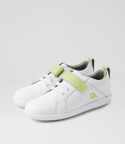 KP PACE BQ OPTICAL WHITE SHADOW LIME LEATHER