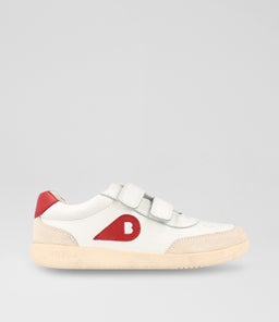 KP CHAMP BQ CHALK RADIANT RED LEATHER