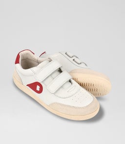 KP CHAMP BQ CHALK RADIANT RED LEATHER