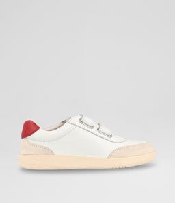 KP CHAMP BQ CHALK RADIANT RED LEATHER
