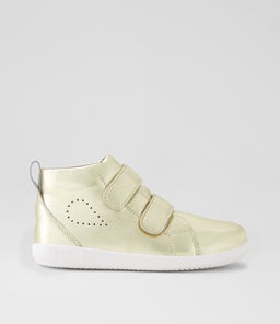 KP GRASS COURT HIGH BQ PALE GOLD LEATHER