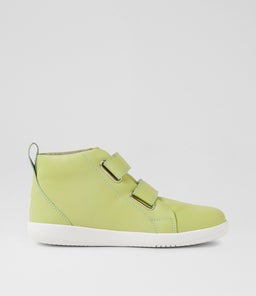 KP GRASS COURT HIGH BQ SHADOW LIME LEATHER