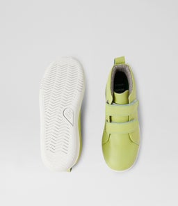 KP GRASS COURT HIGH BQ SHADOW LIME LEATHER