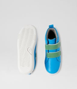 KP GRASS COURT HIGH BQ BRILLIANT BLUE LEATHER
