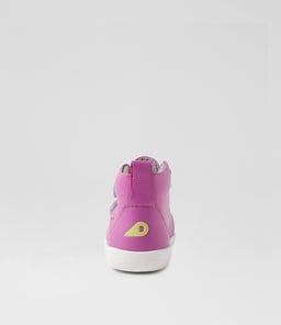 KP GRASS COURT HIGH BQ ORCHID LEATHER