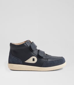 KP CHAMP HIGH BQ NAVY LEATHER