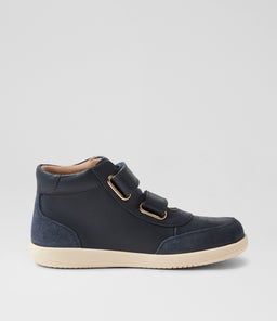 KP CHAMP HIGH BQ NAVY LEATHER