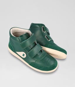 KP CHAMP HIGH BQ DEEP EMERALD CHALK LEATHER