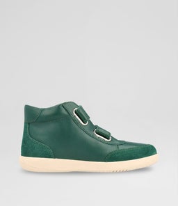 KP CHAMP HIGH BQ DEEP EMERALD CHALK LEATHER