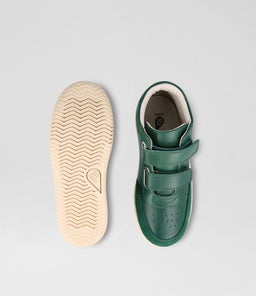 KP CHAMP HIGH BQ DEEP EMERALD CHALK LEATHER