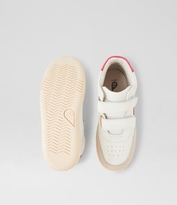 KP CHAMP HIGH BQ CHALK RADIANT RASPBERRY LEATHER