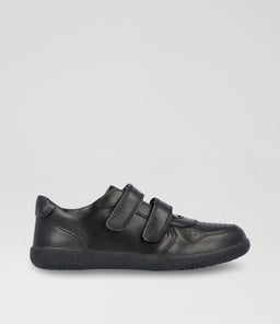 KP RALLY BQ BLACK LEATHER