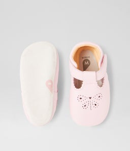 SS FLUTTERHEART BQ PARFAIT PINK LEATHER