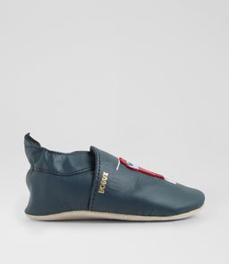 SS TRAIN AND CARRIAGE BQ NAVY LEATHER