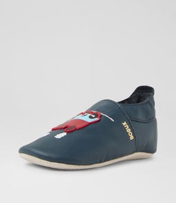 SS TRAIN AND CARRIAGE BQ NAVY LEATHER