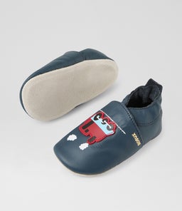 SS TRAIN AND CARRIAGE BQ NAVY LEATHER