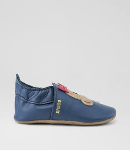 SS PARTY BEAR BQ NAVY LEATHER