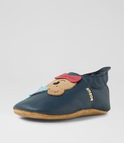 SS PARTY BEAR BQ NAVY LEATHER