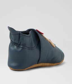 SS PARTY BEAR BQ NAVY LEATHER