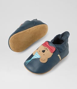 SS PARTY BEAR BQ NAVY LEATHER