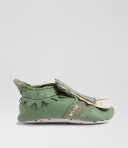 SS SNAP BQ OLIVE LEATHER