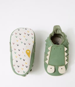 SS SNAP BQ OLIVE LEATHER